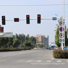 paint traffic light octagonal signal pole